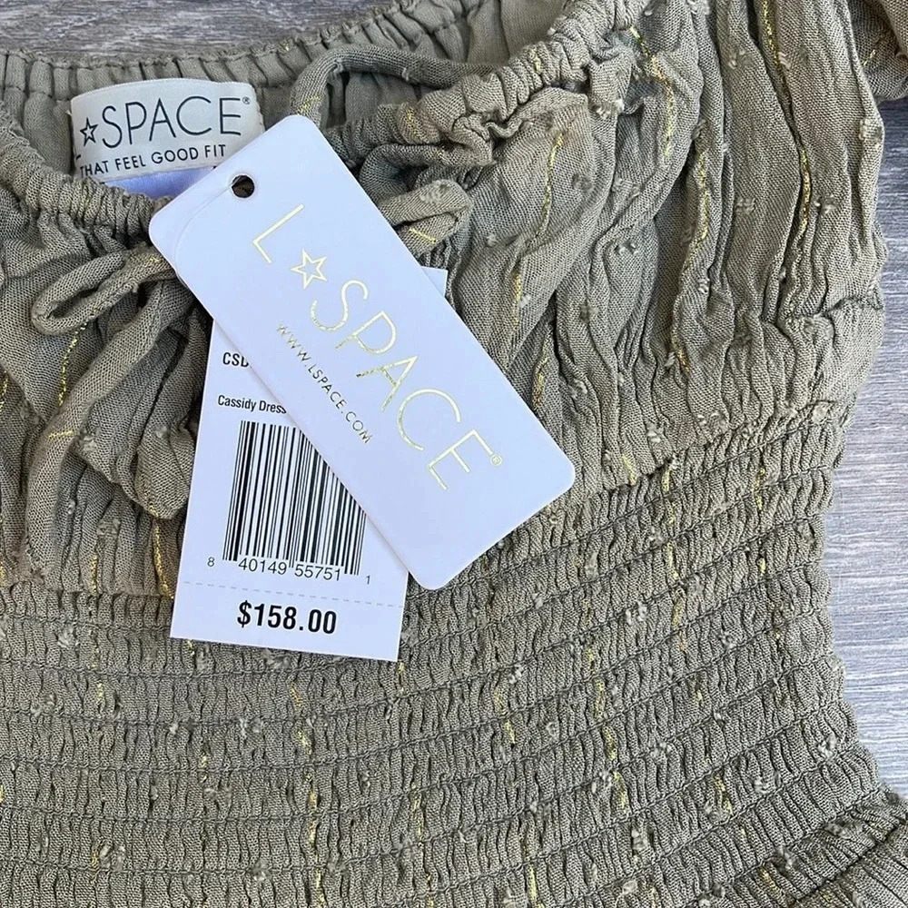 L*Space Cassidy Dress, eucalyptus - Picture 6 of 11